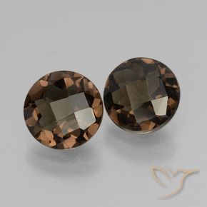 3.21克拉天然烟晶，圆形的，VS