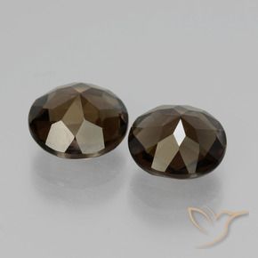 3.21克拉天然烟晶，圆形的，VS
