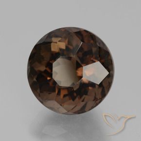 10.68克拉天然烟晶，圆形的，VS