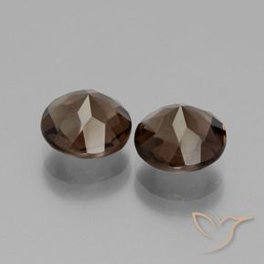 3.50克拉天然烟晶，圆形的，VS
