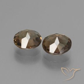 3.00克拉天然烟晶，圆形的，VS