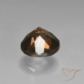 1.62克拉天然烟晶，圆形的，VVS-VS