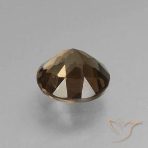 1.57克拉天然烟晶，圆形的，VVS-VS