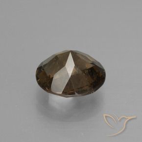 1.43克拉天然烟晶，圆形的，VS-SI