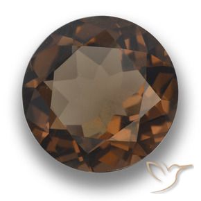 9.60克拉天然烟晶，圆形的，VVS