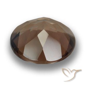 9.60克拉天然烟晶，圆形的，VVS