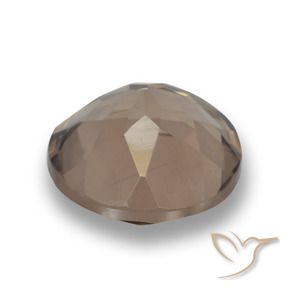 4.17克拉天然烟晶，圆形的，VS