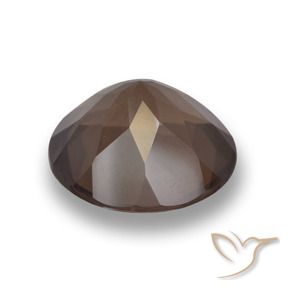 4.78克拉天然烟晶，圆形的，VVS-VS