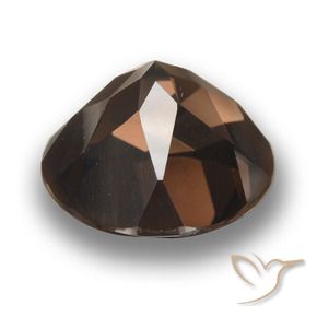 11.07克拉天然烟晶，圆形的，VVS