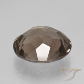 9.06克拉天然烟晶，圆形的，VS