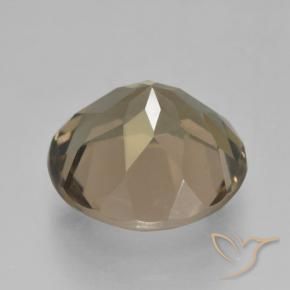 5.05克拉天然烟晶，圆形的，VS