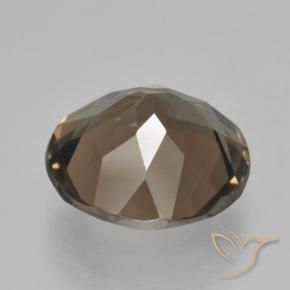 4.23克拉天然烟晶，圆形的，VVS-VS