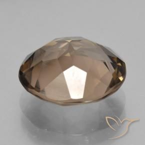 5.67克拉天然烟晶，圆形的，VS