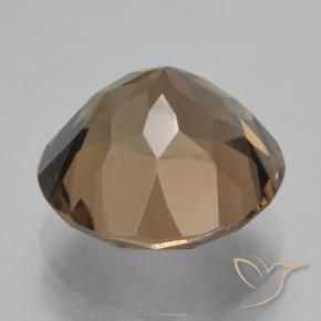 5.73克拉天然烟晶，圆形的，VVS-VS