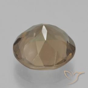 4.52克拉天然烟晶，圆形的，VS