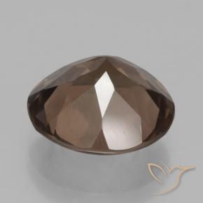 4.90克拉天然烟晶，圆形的，VS