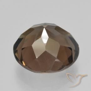 6.01克拉天然烟晶，圆形的，VVS-VS