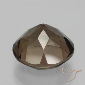 7.67克拉天然烟晶，圆形的，VVS-VS