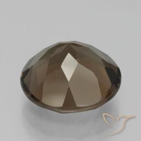 6.97克拉天然烟晶，圆形的，VVS-VS