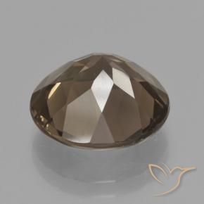 7.86克拉天然烟晶，圆形的，VVS-VS