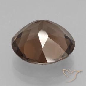 6.51克拉天然烟晶，圆形的，VVS-VS