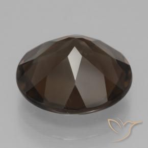 7.20克拉天然烟晶，圆形的，VVS-VS