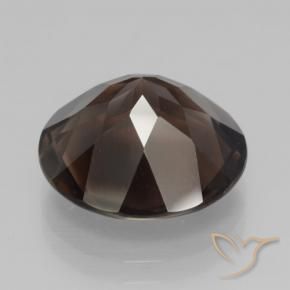 7.70克拉天然烟晶，圆形的，VVS-VS