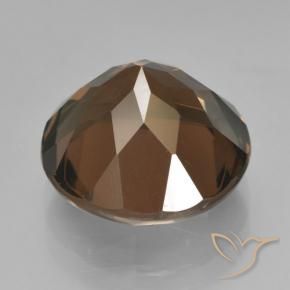 7.69克拉天然烟晶，圆形的，VVS-VS
