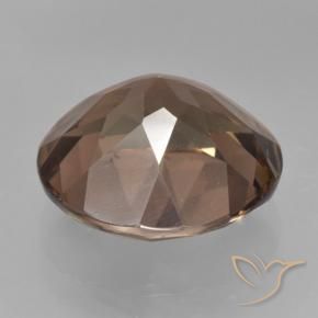 6.62克拉天然烟晶，圆形的，VS