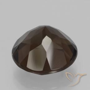 7.58克拉天然烟晶，圆形的，VVS-VS