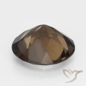 4.20克拉天然烟晶，圆形的，VVS