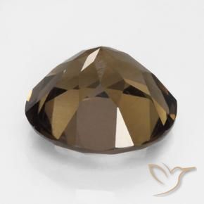 5.33克拉天然烟晶，圆形的，VVS