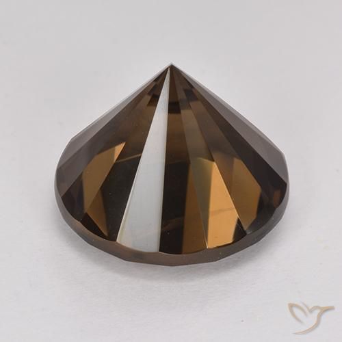 6.67克拉天然烟晶，圆形的，VVS