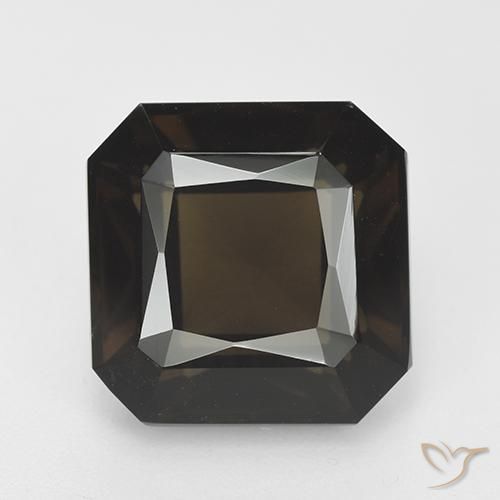 11.77克拉天然烟晶，八边形，VVS-VS