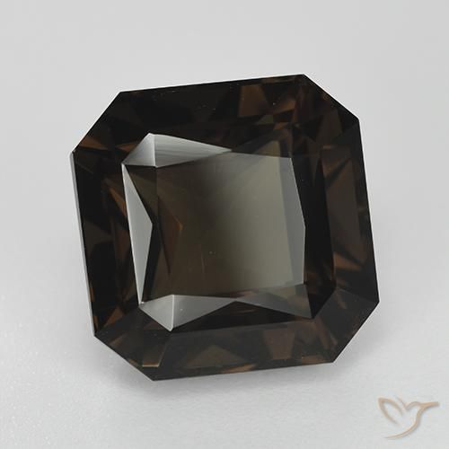 9.07克拉天然烟晶，八边形，VVS