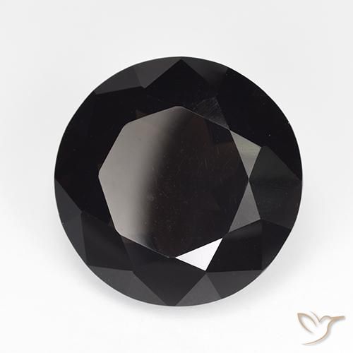 11.30ct 天然 暗棕色 烟晶, 圆形的, VVS-VS