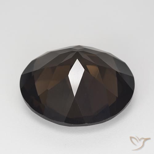 11.69克拉天然烟晶，圆形的，VVS-VS