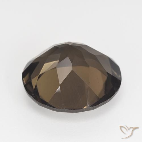 12.70克拉天然烟晶，圆形的，VVS-VS
