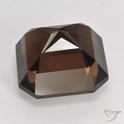 11.87克拉天然烟晶，八边形，VVS
