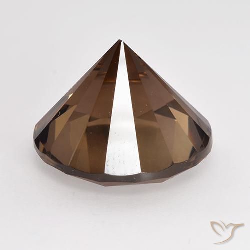 9.01克拉天然烟晶，圆形的，VVS