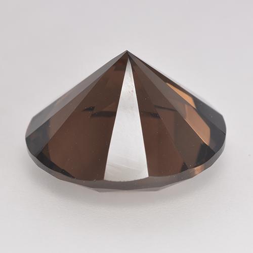 11.19克拉天然烟晶，圆形切割，VVS-VS