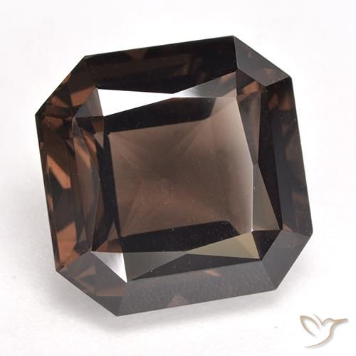 9.88克拉天然烟晶，八边形，VVS-VS