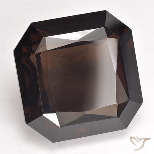 12.52克拉天然烟晶，八边形，VVS-VS