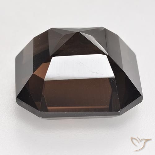 12.52克拉天然烟晶，八边形，VVS-VS