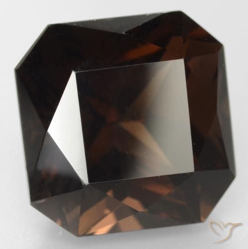 13.36克拉天然烟晶，八边形，VVS-VS