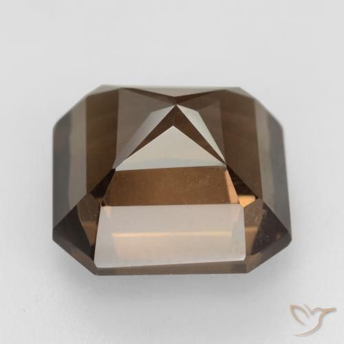 9.31克拉天然烟晶，八边形，VVS-VS