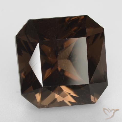 10.94克拉天然烟晶，八边形，VVS-VS