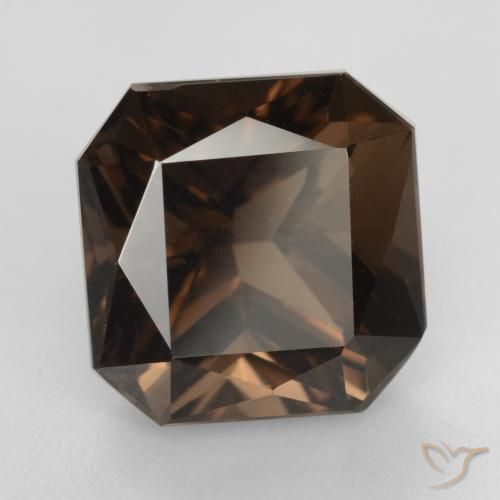 7.12克拉天然烟晶，八边形，VVS