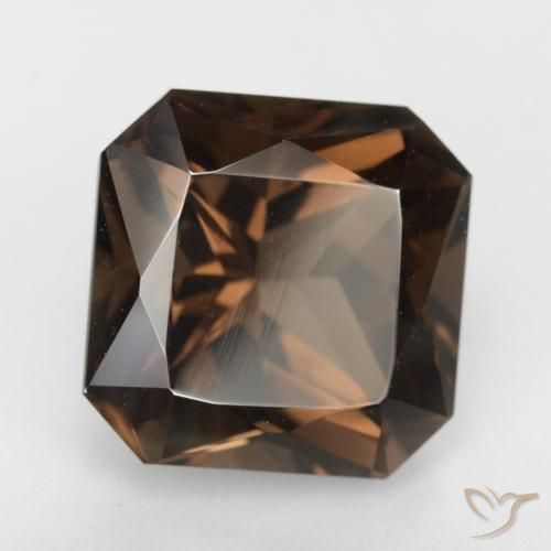11.88克拉天然烟晶，八边形，VVS-VS