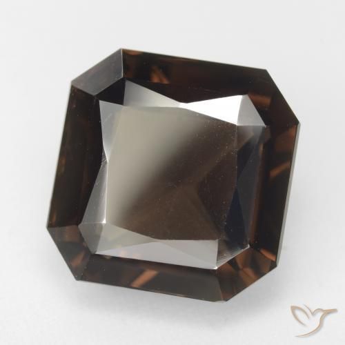 12.94克拉天然烟晶，八边形，VVS